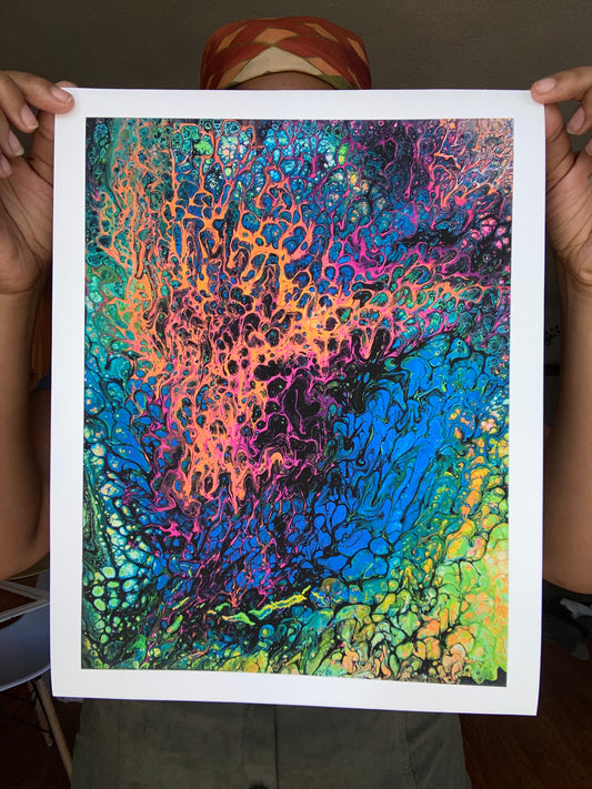 Machine in the Garden Print