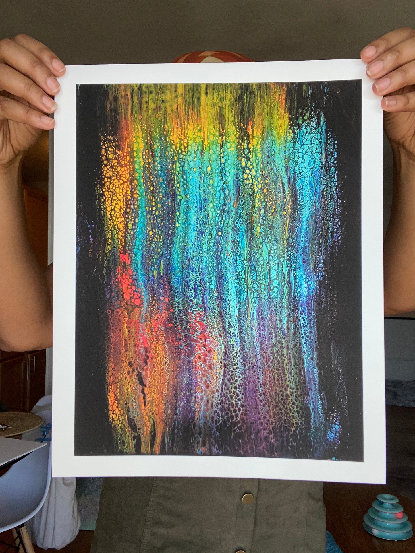 Aqueous Transmission Print