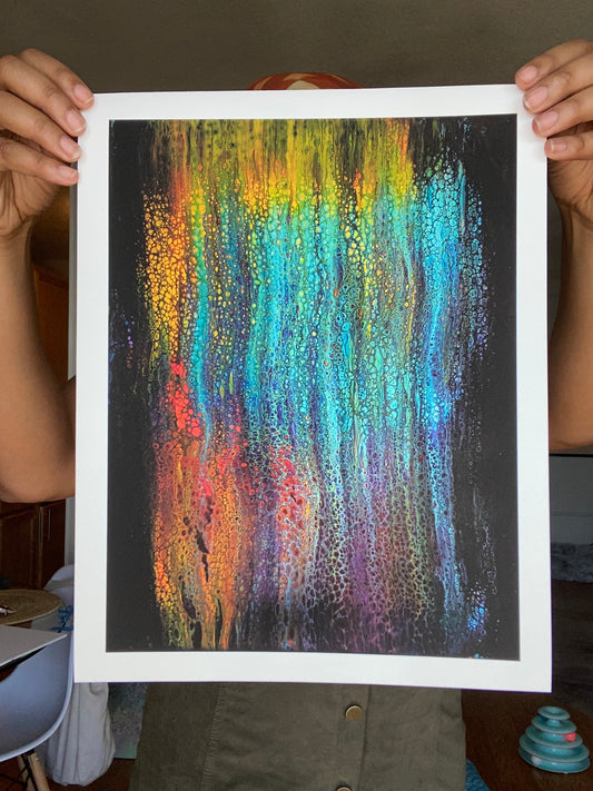 Aqueous Transmission Print
