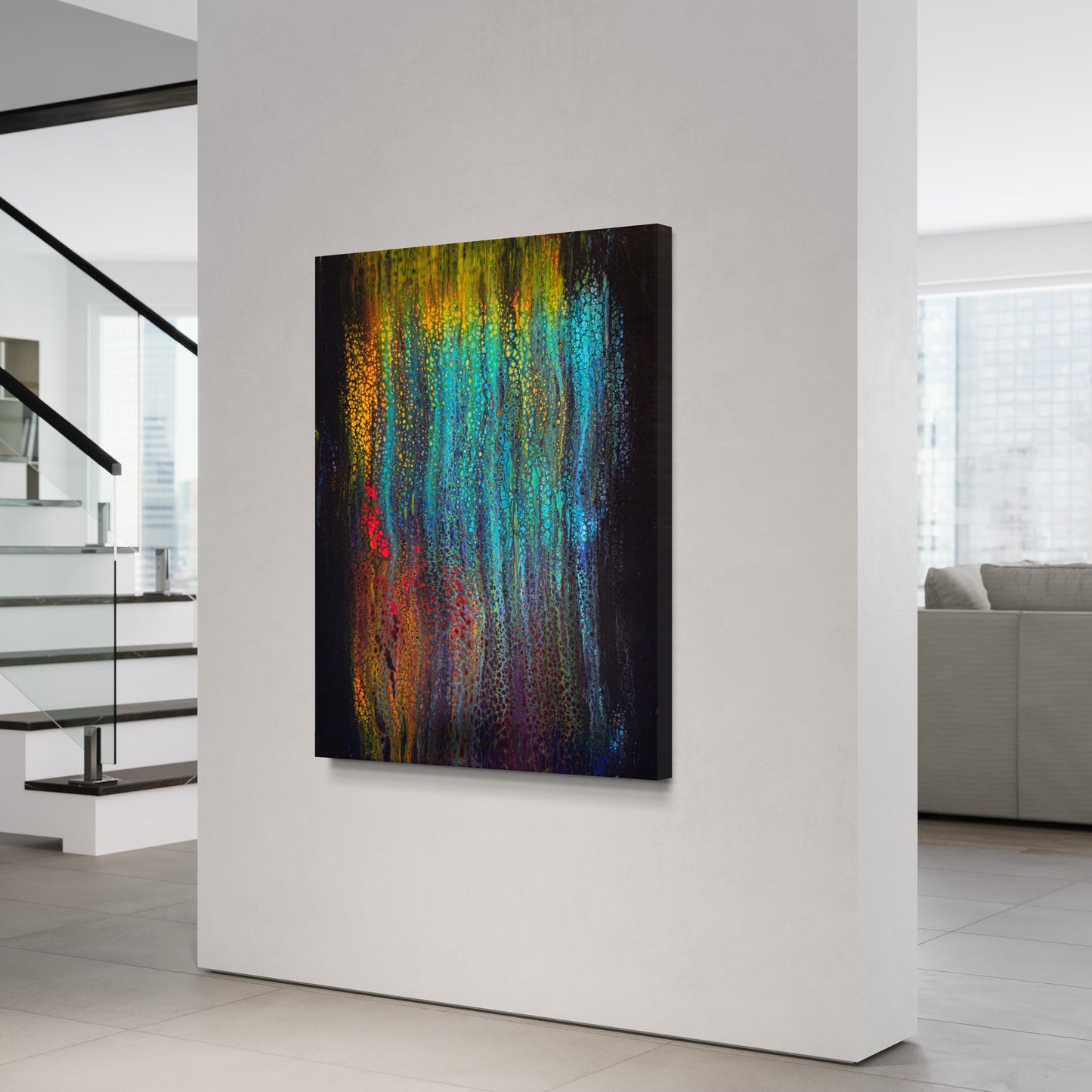 Aqueous Transmission Print